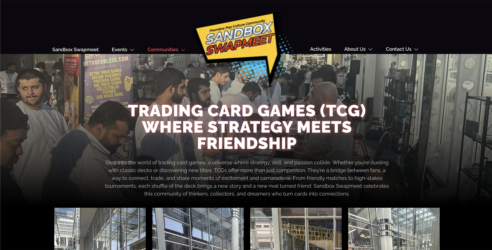 Sandbox SwapMeet TCG community event